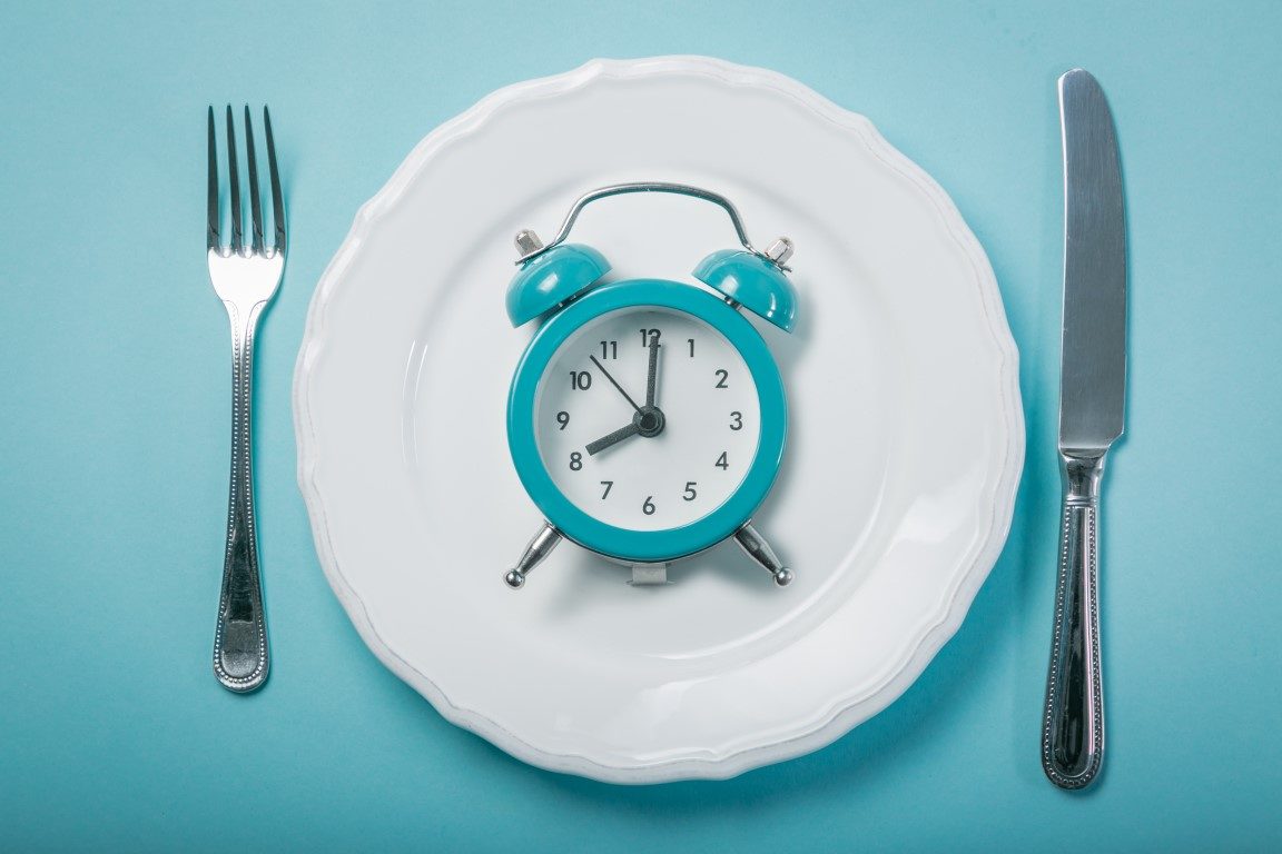intermittent fasting clock plate