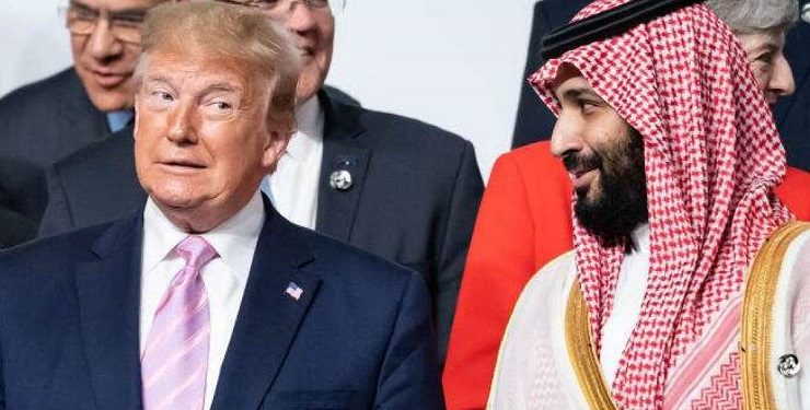 Donald Trump, Mohammad Bin Salman Al Saud