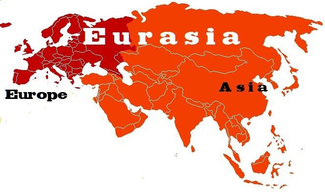 Eurasia map