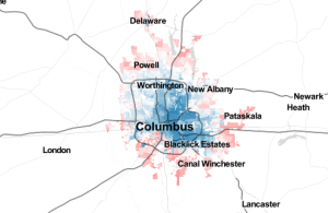 Political demographics Columbus OH