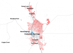 Political demographics Colorado Springs