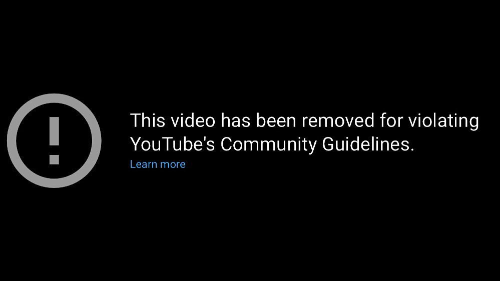 YouTube removed “The Case Against Lockdowns”