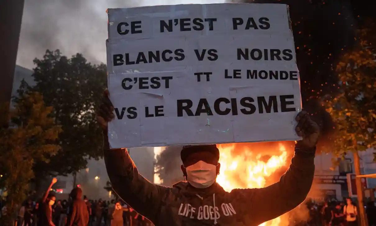 paris anti-racism protest