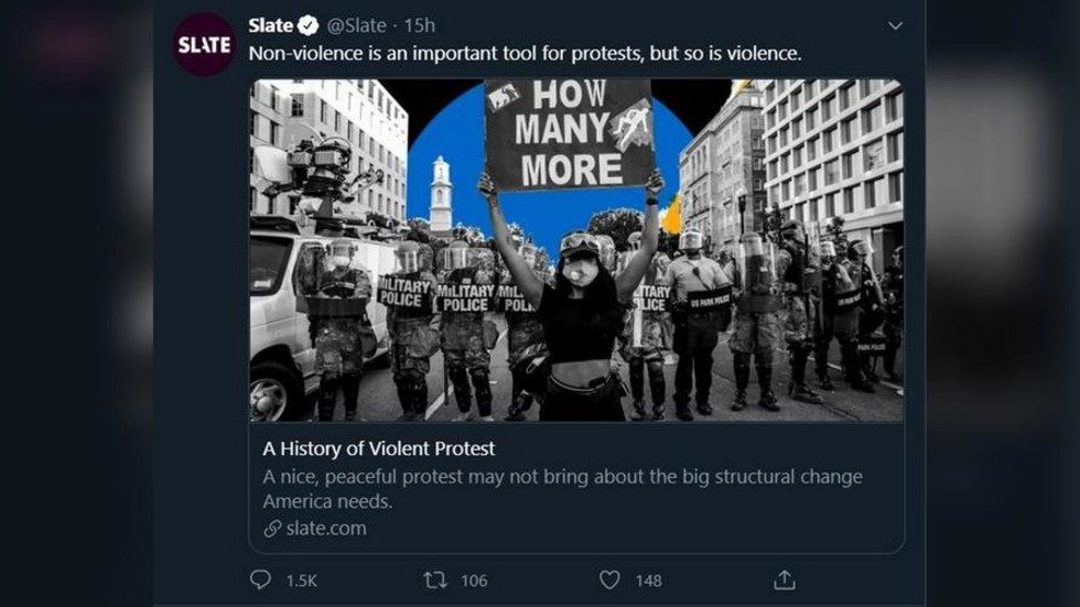 Slate violence