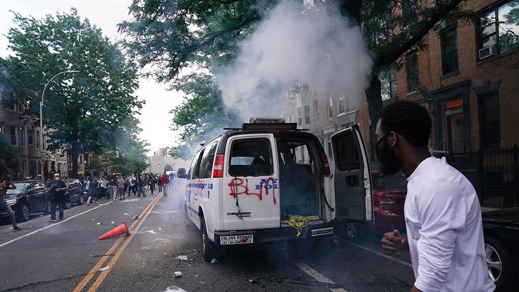 new york city riots george floyd