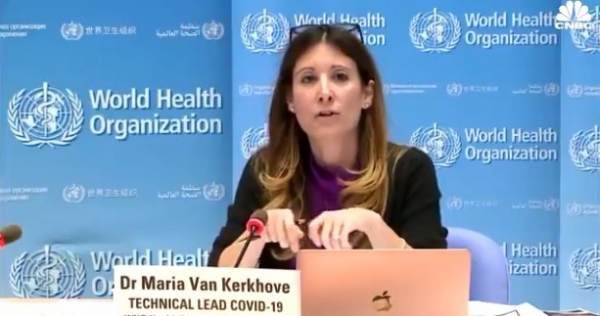 Dr. Maria Van Kerkhove WHO