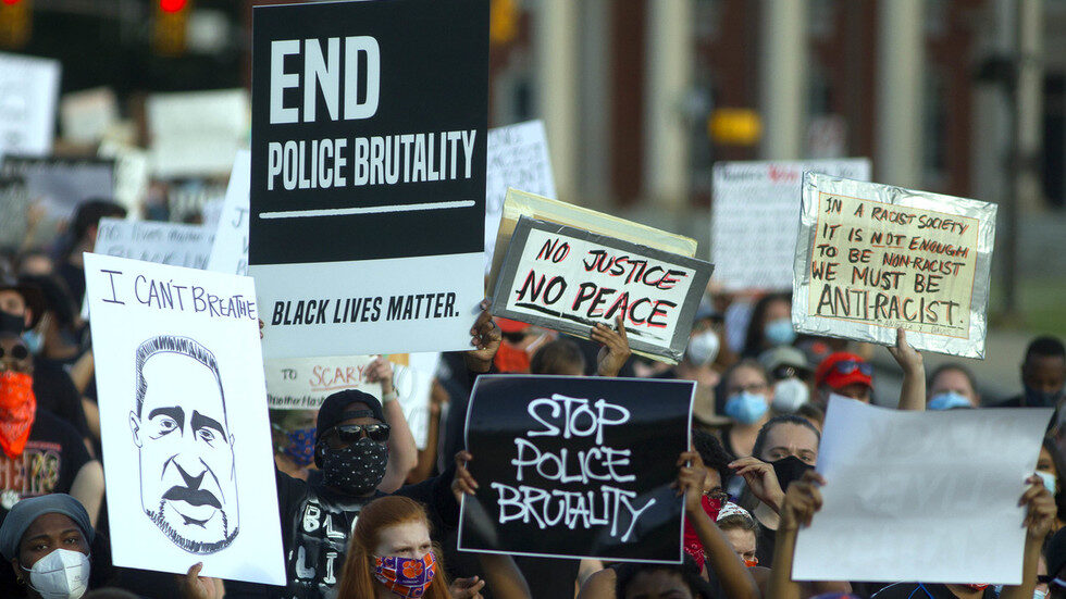 black live matter BLM protest