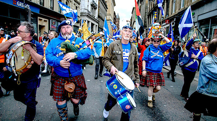 March in Scotland