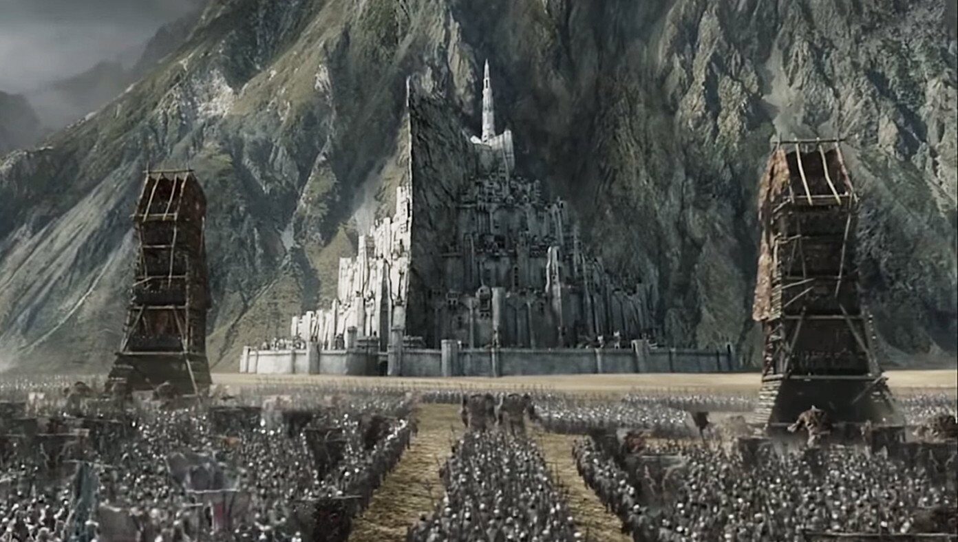 Orcs march on Minas Tirith in mostly peaceful protest