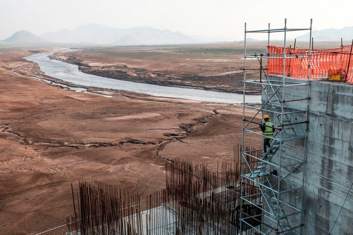 Grand Ethiopian Renaissance Dam in Ethiopia