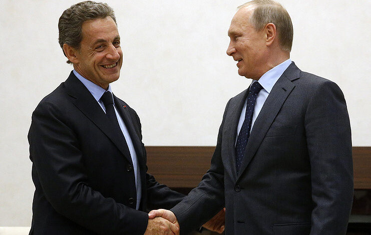 Sarkozy and Putin