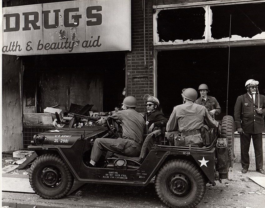 National Guard Avondale Riot 1968 Cincinnati.