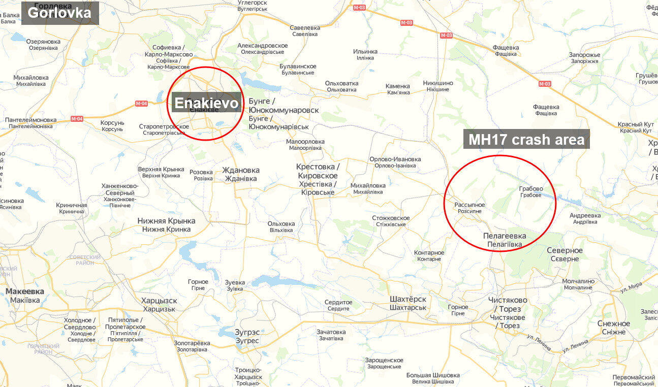 mh17 map