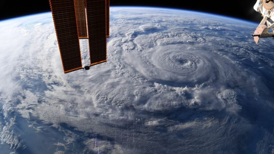 NASA astronaut captures stunning pictures of hurricane Genevieve from space