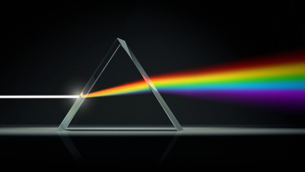 light, prism, rainbow, light refraction