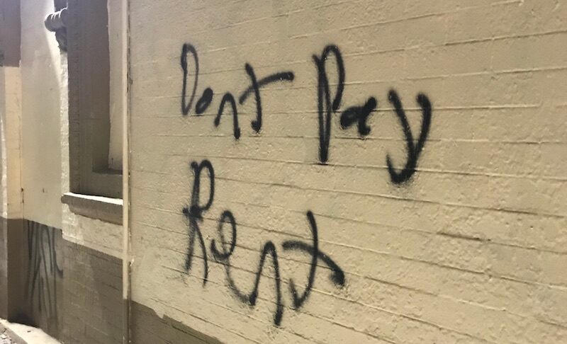don't pay rent