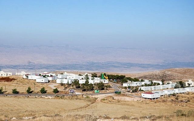 Mitzpe Kramim illegal settlement west bank israel