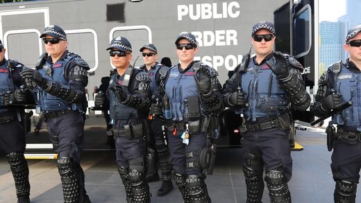 From blue shirts to brown: Australian police have become enforcement arm of scientific dictatorship