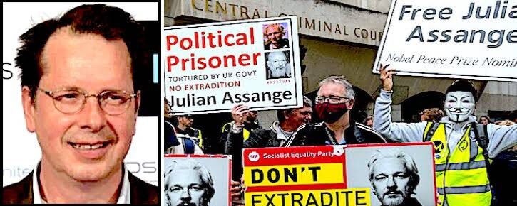 John Goetz/Assange supporters