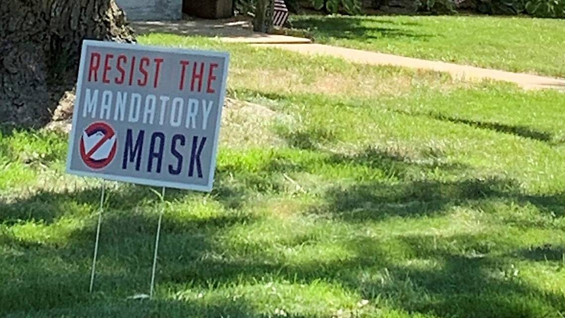 Resist the mask