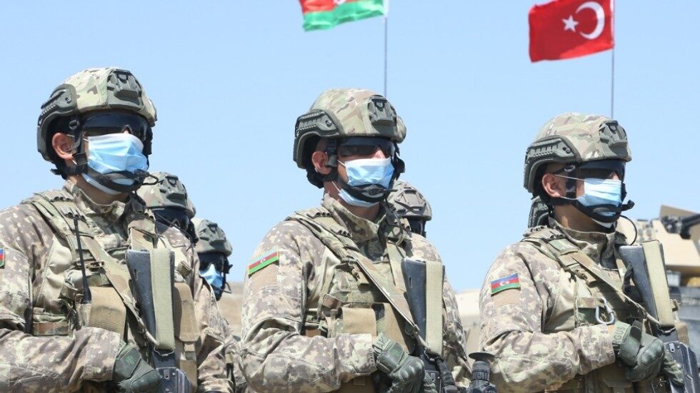 Azerbaijan turkish military drills