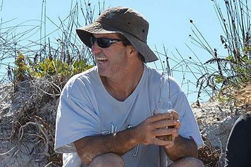 Click to enlarge Father-of-two Andrew Sharpe was killed by a shark on Friday