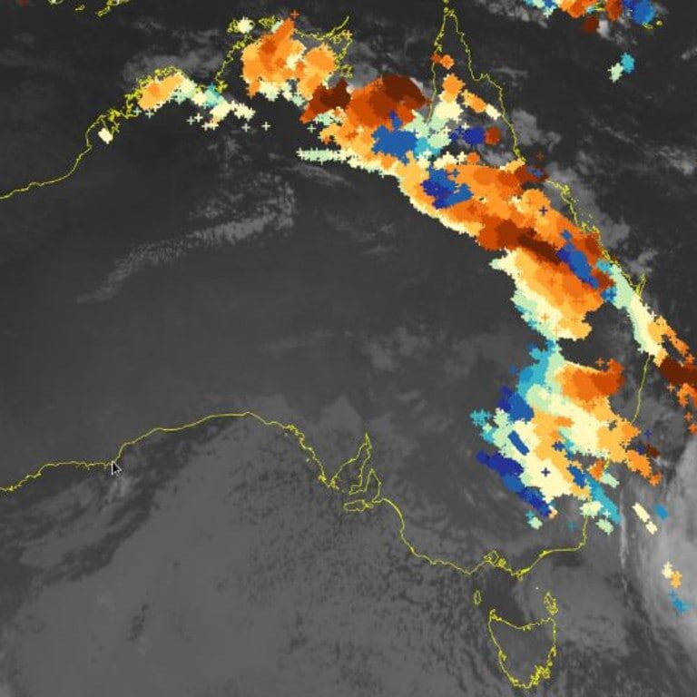 More than 2.24 million lightning strikes were recorded across Australia in the past 48 hours to Monday morning, October 26, 2020.