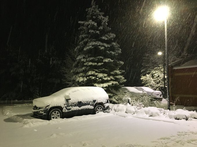 Marquette snowfall