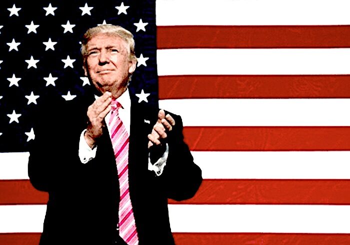 Trump/Flag