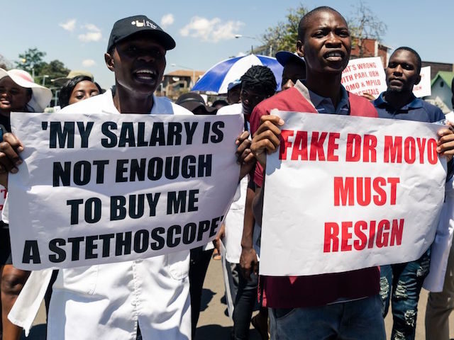 Zimbabwe protesters