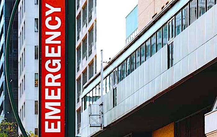 Hospital Emergency entrance
