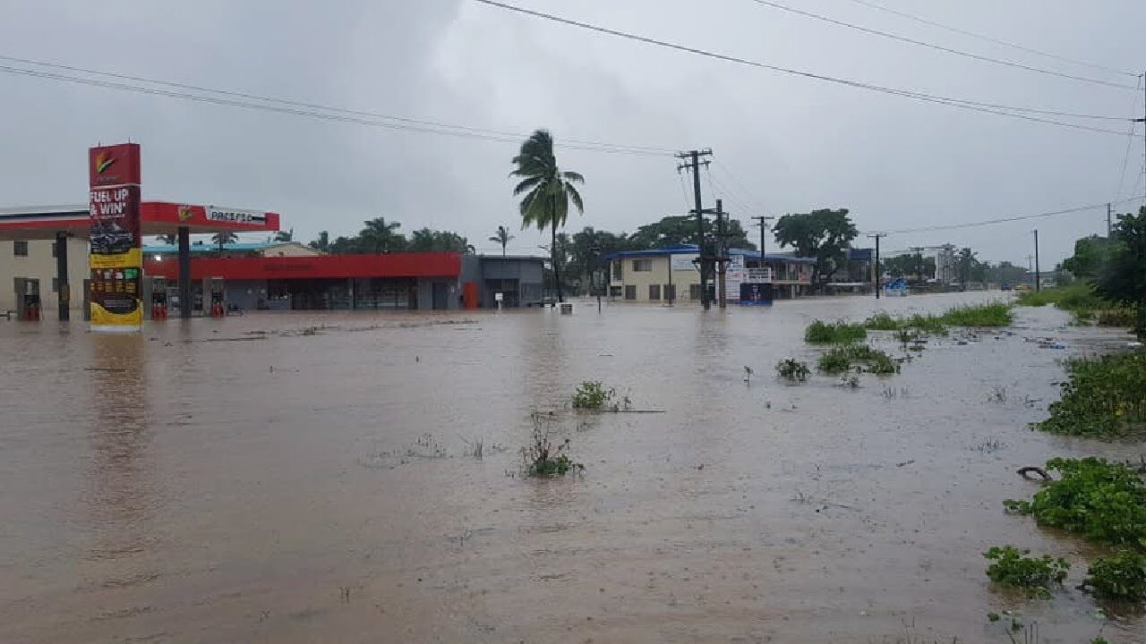 Flooding in Fiji: Tropical Cyclone hits Nadi Town cause heavy flooding