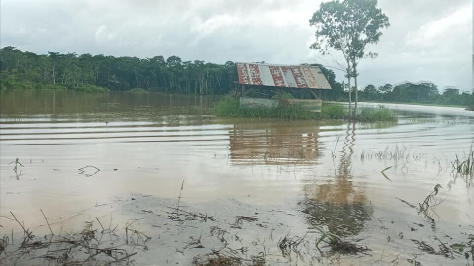 Click to enlarge Floods in Yapacani, Bolivia, January 2021.