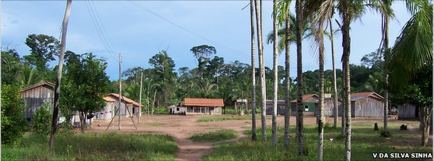 Click to enlarge Amondawa Village