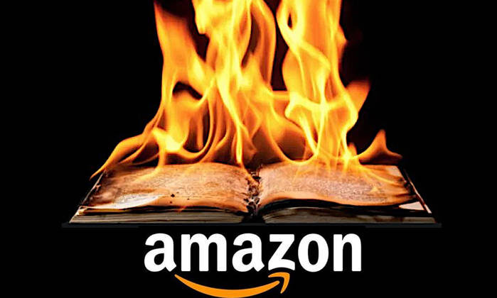 LogoAmazon/book on fire