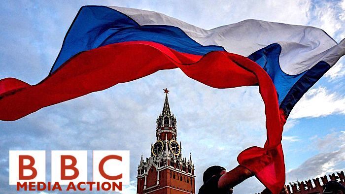 BBC Media Action Russian flag