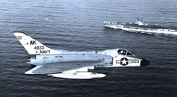 US Navy Plane and ship