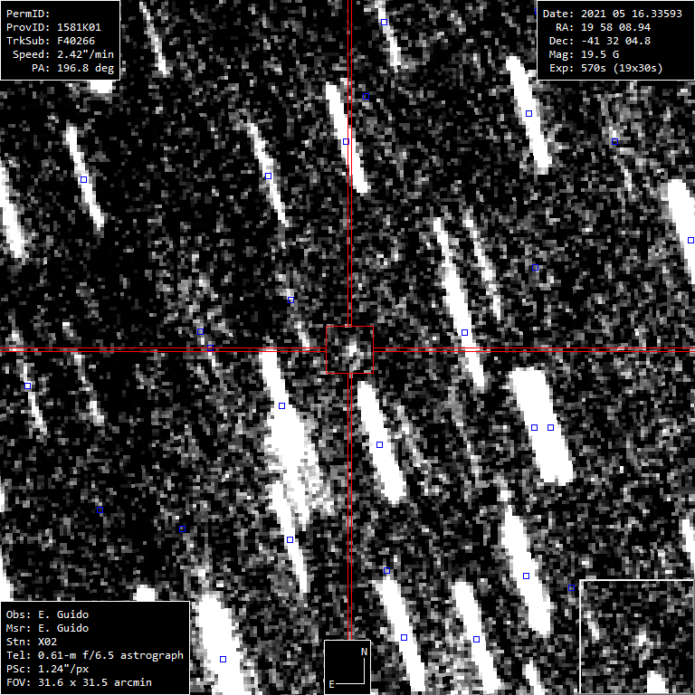 comet C/2021 J1 (Maury-Attard)
