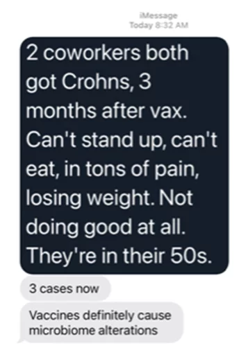 Text vaccines