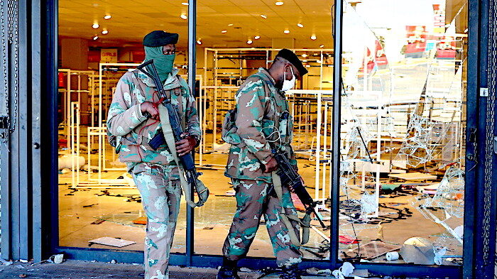 South African military