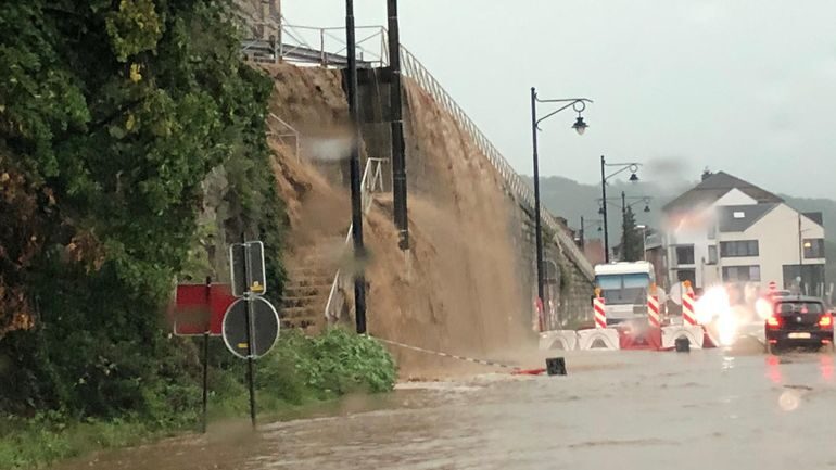 Namur floods July 24, 2021