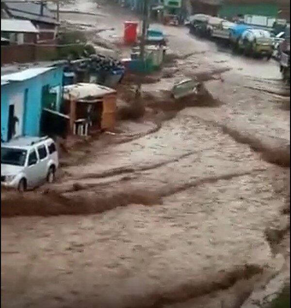 Floods in Bukavu South Kivu Province DR Congo 19 August 2021.