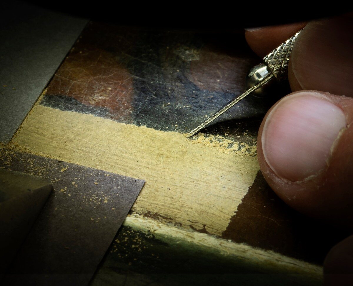 vermeer painting restoration process