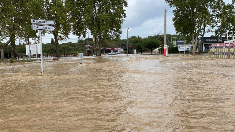Floods in Gard Department, France, 14 September
