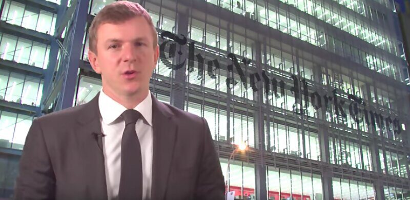 o'keefe project veritas new york times