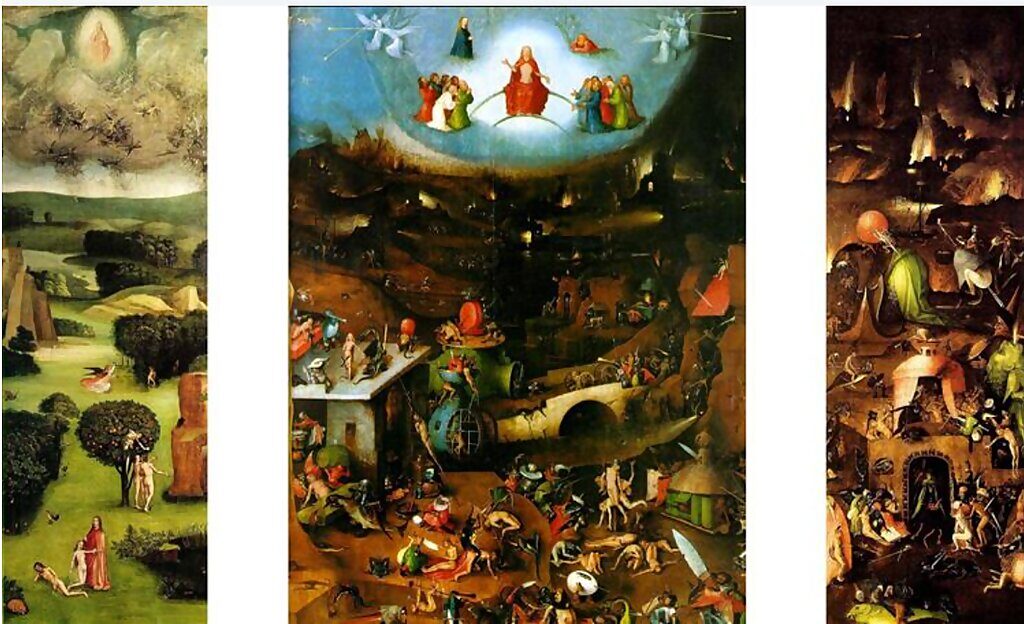 The Garden of Earthly Delights Hieronymous Bosch hell