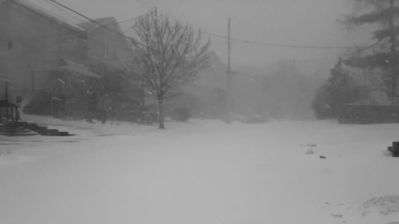 A powerful storm has left thousands of Nova Scotia Power customers without electricity Saturday.