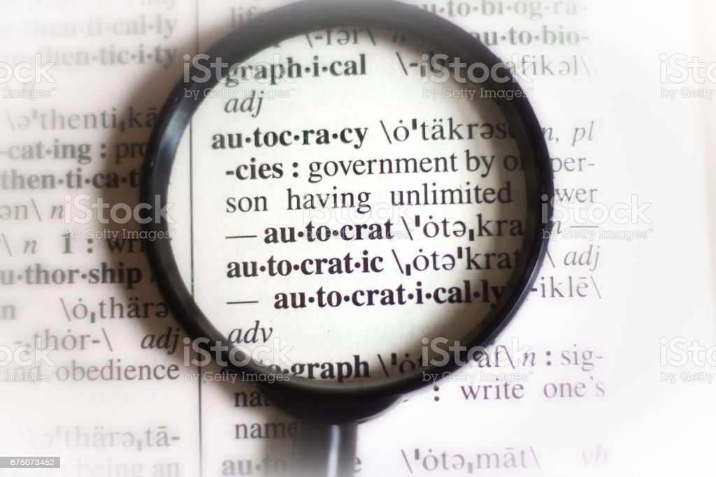 autocracy dictionary