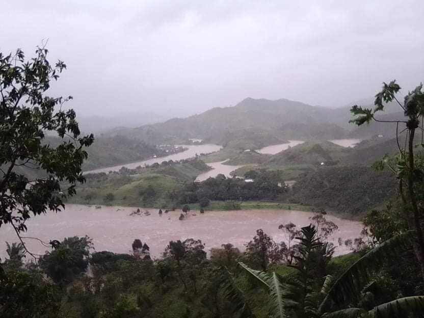 Floods in Ikongo district, Madagascar, February 2022, following Tropical Cyclone Batsirai.