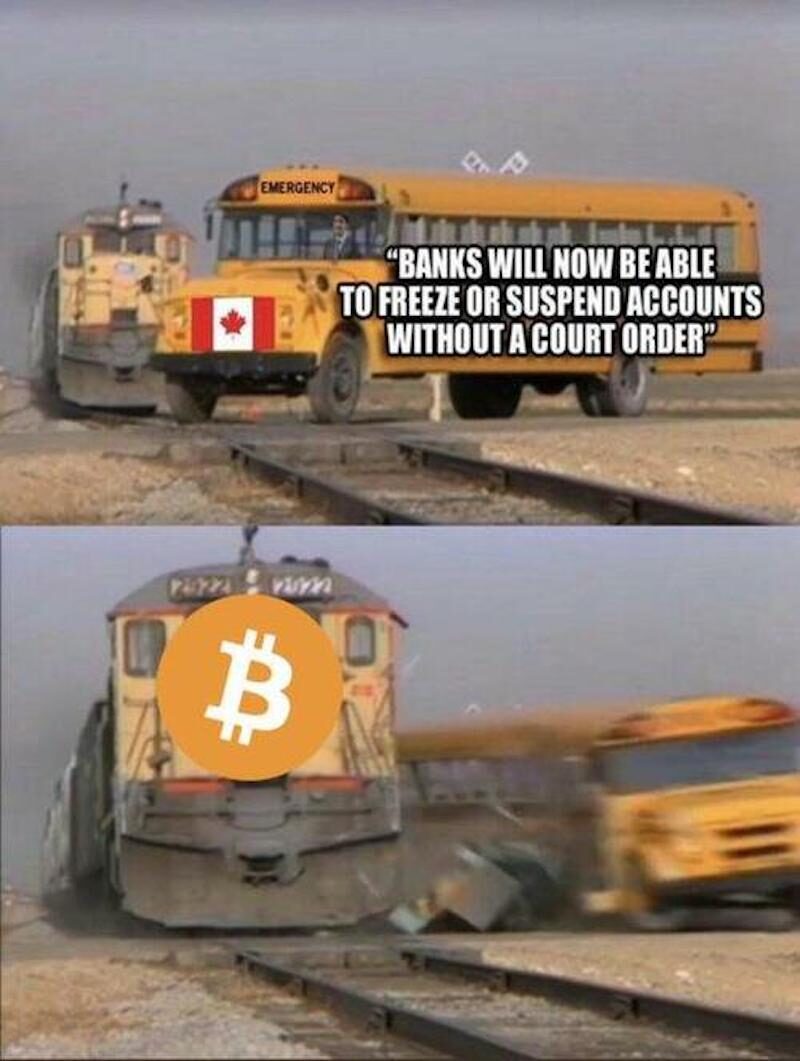 Bitcoin train